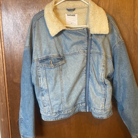 Garage Jean Sherpa Bomber - Picture 2 of 3